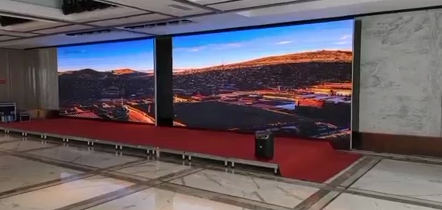 甘肅某酒店開(kāi)合屏項(xiàng)目